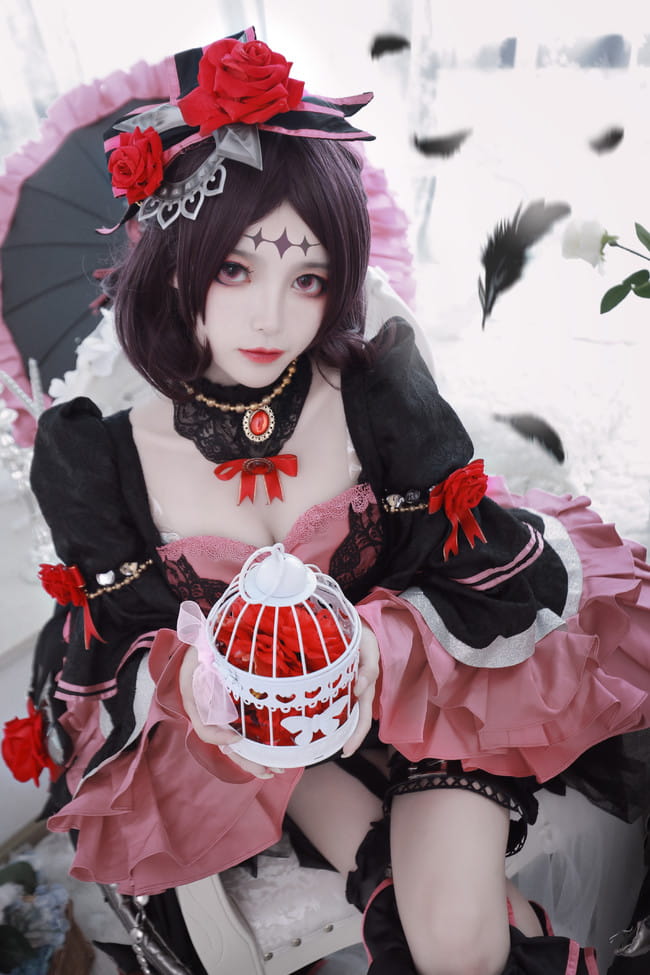 王者荣耀,露娜,哥特,cosplay