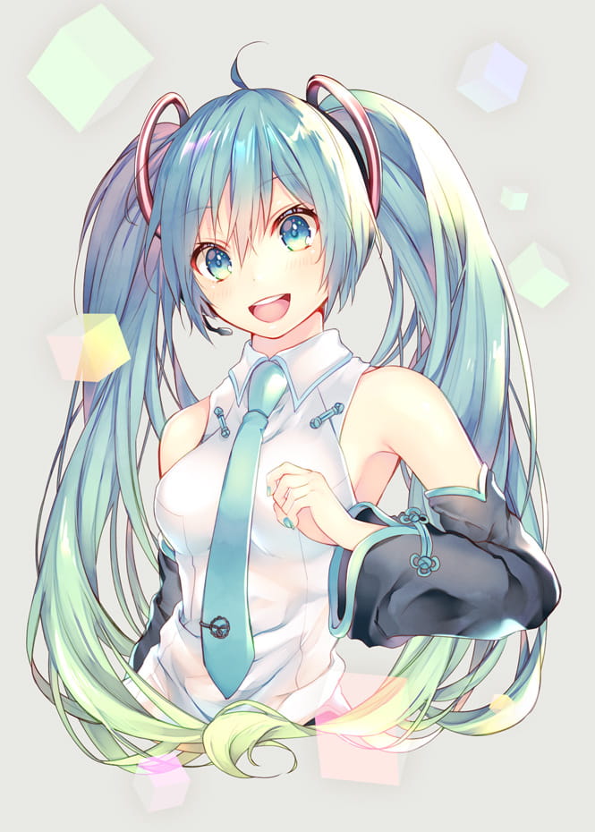 初音未来,39日,手机壁纸,桌面