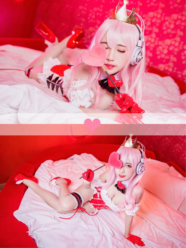 超级索尼子,足控福利,cosplay