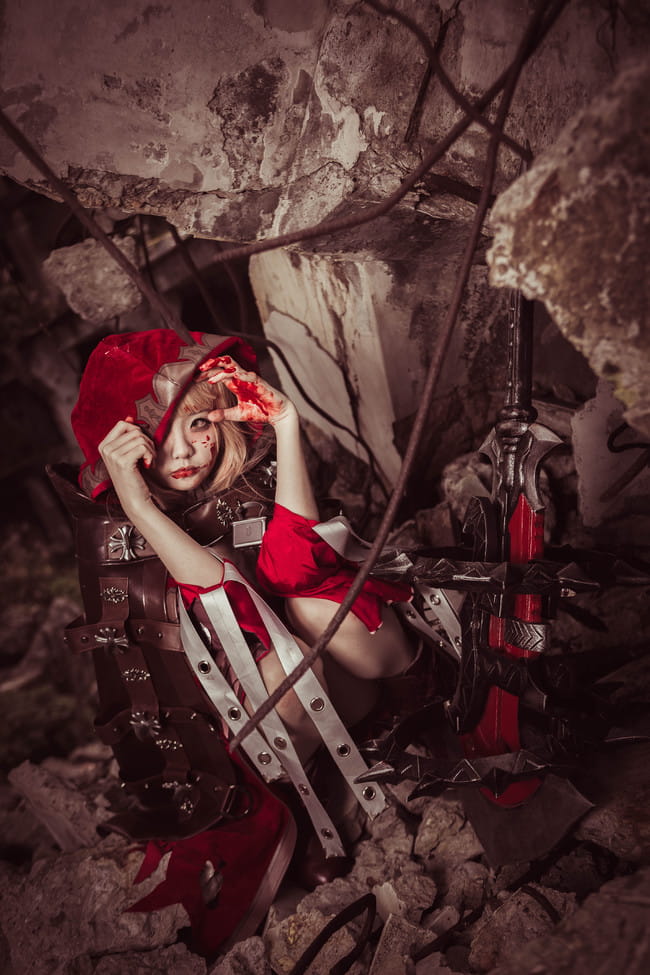 死亡爱丽丝,小紅帽,黑童話,cosplay