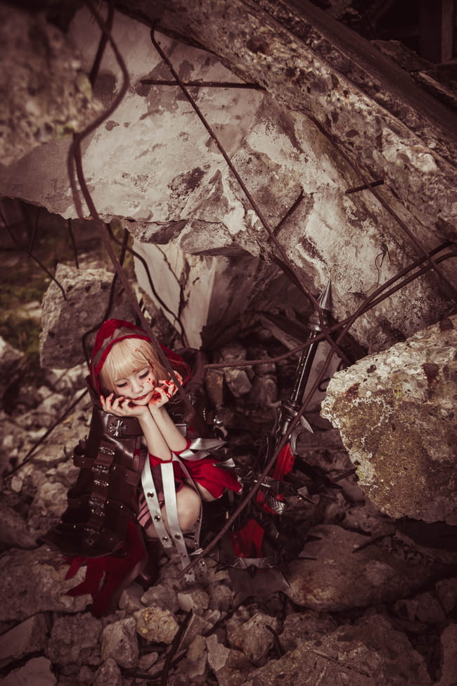 死亡爱丽丝,小紅帽,黑童話,cosplay