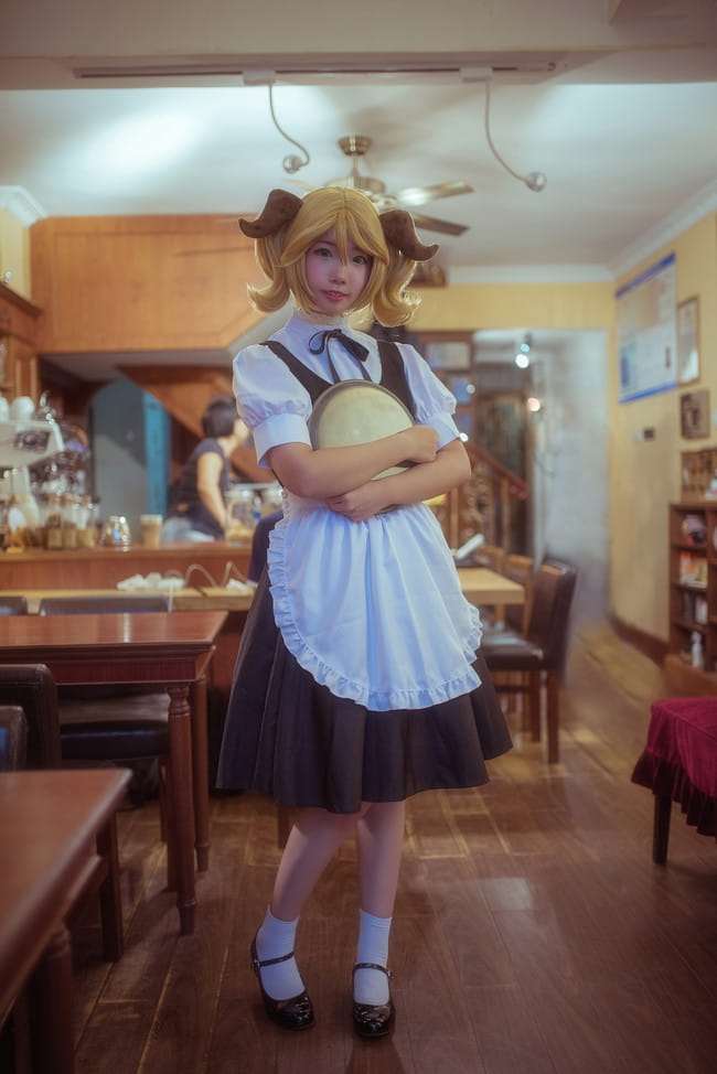 异世界食堂,女仆,黑丝,阿蕾塔,cosplay