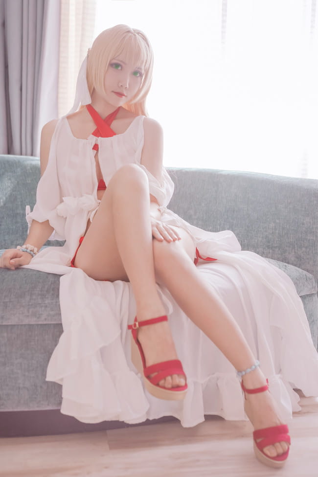 Fate,尼禄泳装,cosplay