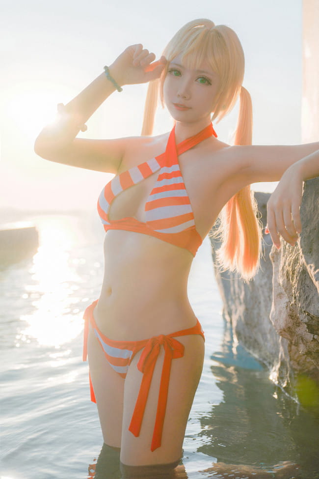 Fate,尼禄泳装,cosplay