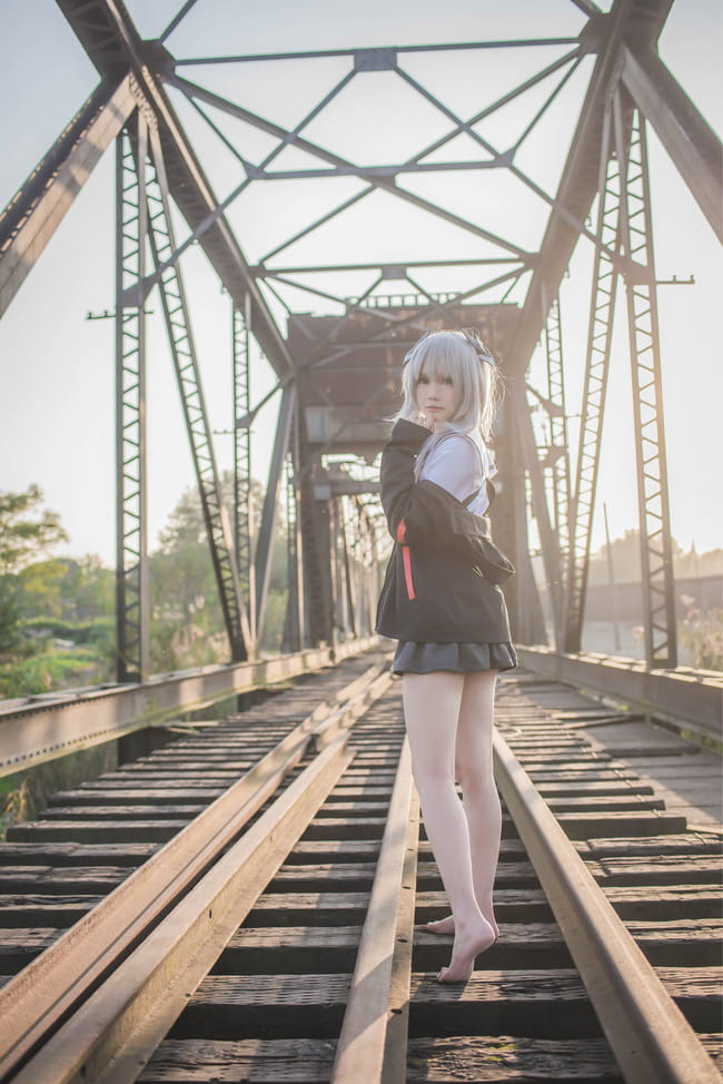 机械姬,萝莉,制服,黑丝,肉丝,cosplay