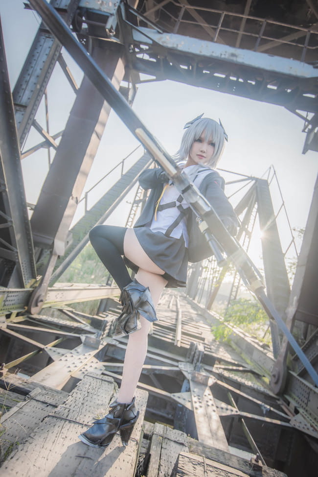 机械姬,萝莉,制服,黑丝,肉丝,cosplay