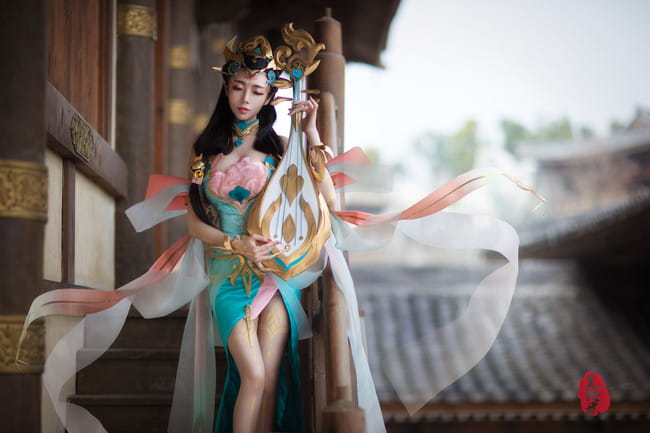 王者荣耀,杨玉环,走路摇