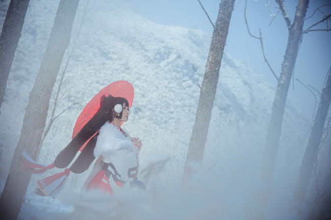 阴阳师,平安京,雪女,cosplay