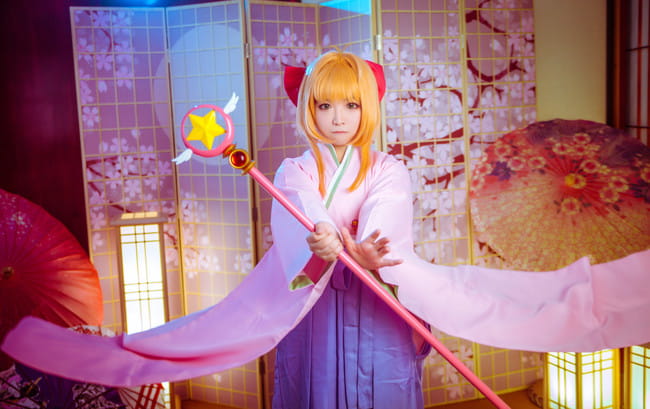 木之本樱,赏樱,生日贺片,cosplay 