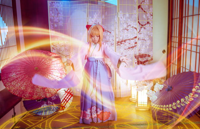 木之本樱,赏樱,生日贺片,cosplay 