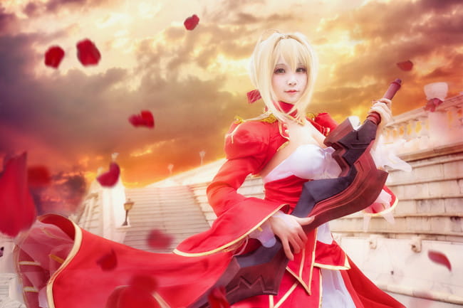fgo,尼禄战斗服,cosplay