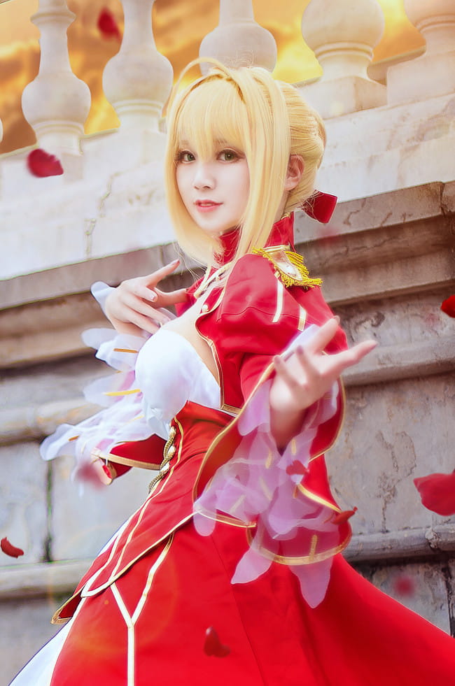 fgo,尼禄战斗服,cosplay