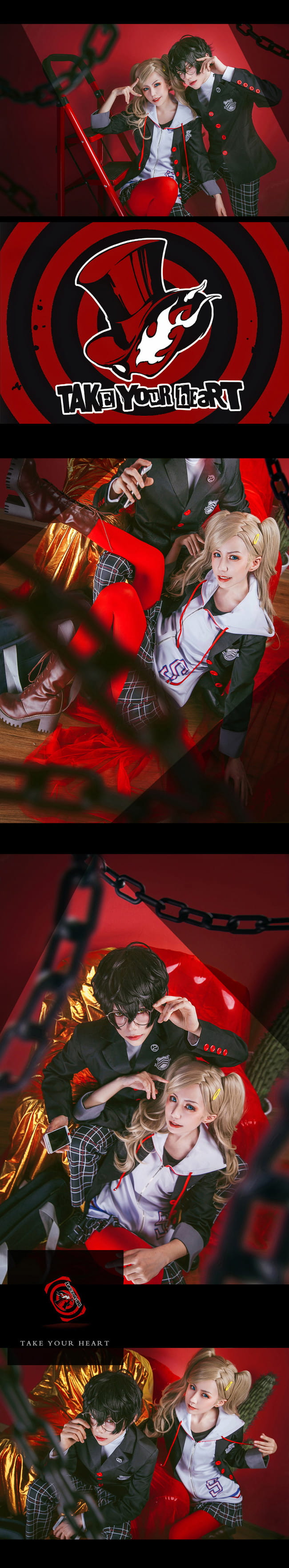 女神异闻录5,主人公cos,高卷杏cos