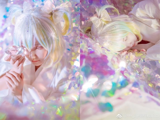 宝石之国cos,钻石cos,胡桃桃Kalika