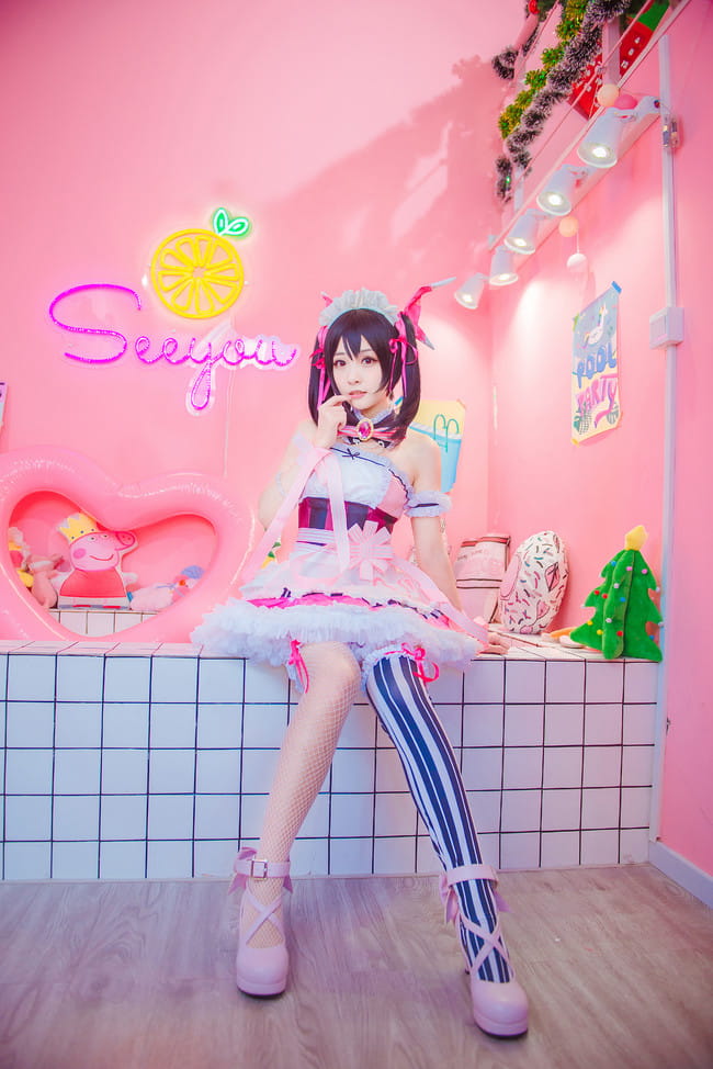Love Live!,矢泽妮可cos,蓝裳