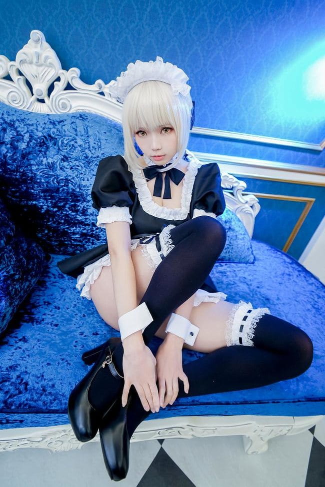 Fate,阿尔托利亚,女仆,cosplay