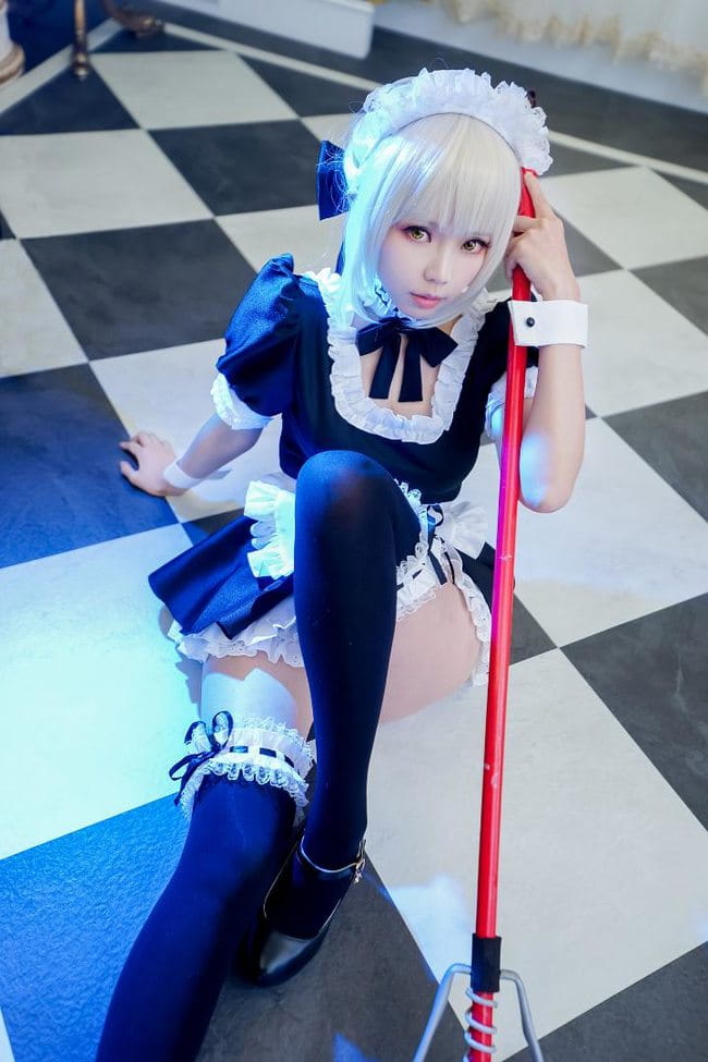 Fate,阿尔托利亚,女仆,cosplay