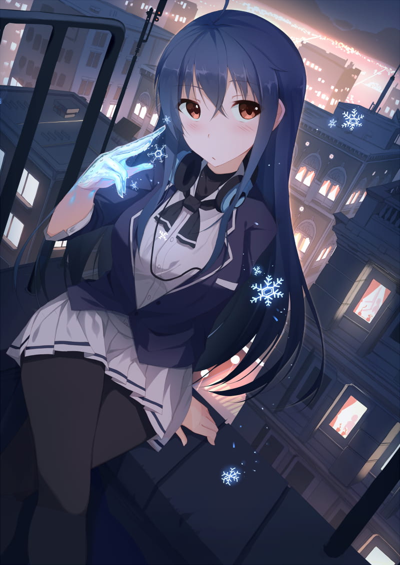 id=57615650,蓝发少女图片,动漫女生图片,动漫福利图片