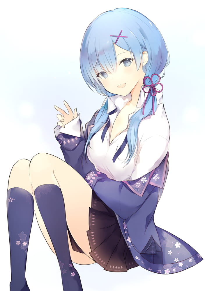 id=66190869,蓝发少女图片,动漫女生图片,动漫福利图片