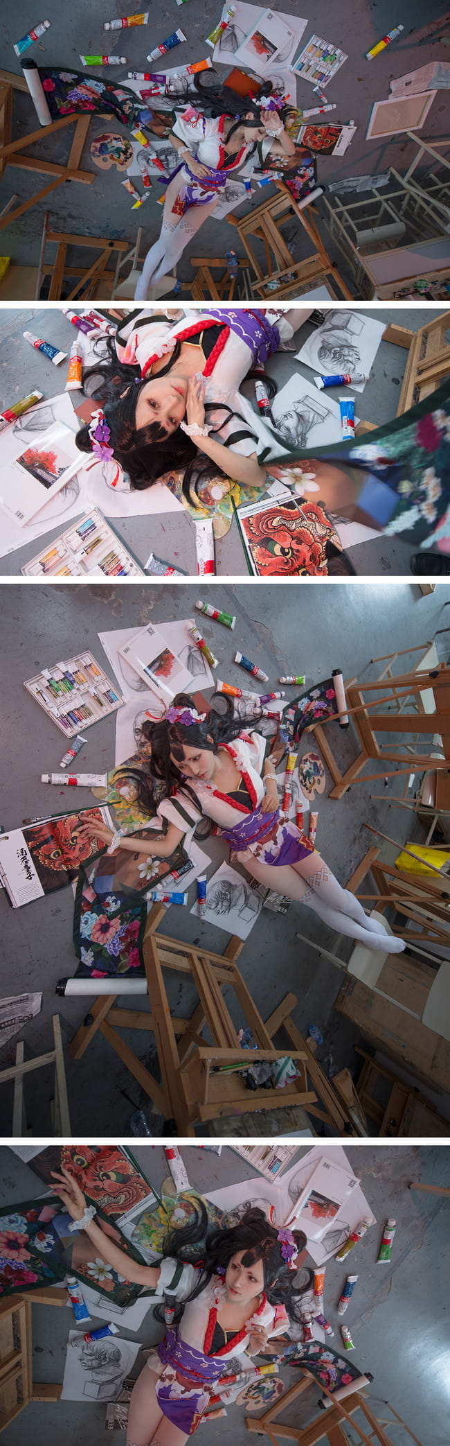 网易手游阴阳师.花鸟卷cos,cosplay图片