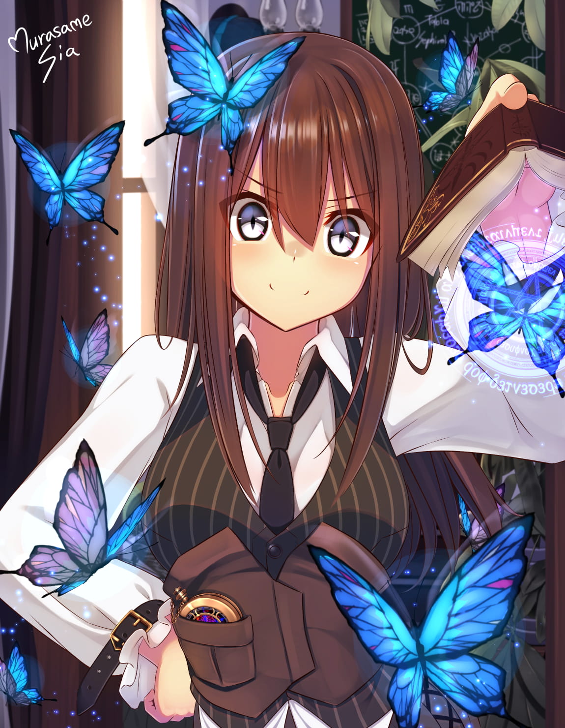 id=67976653,蝴蝶少女图片,动漫女生图片,动漫唯美壁纸