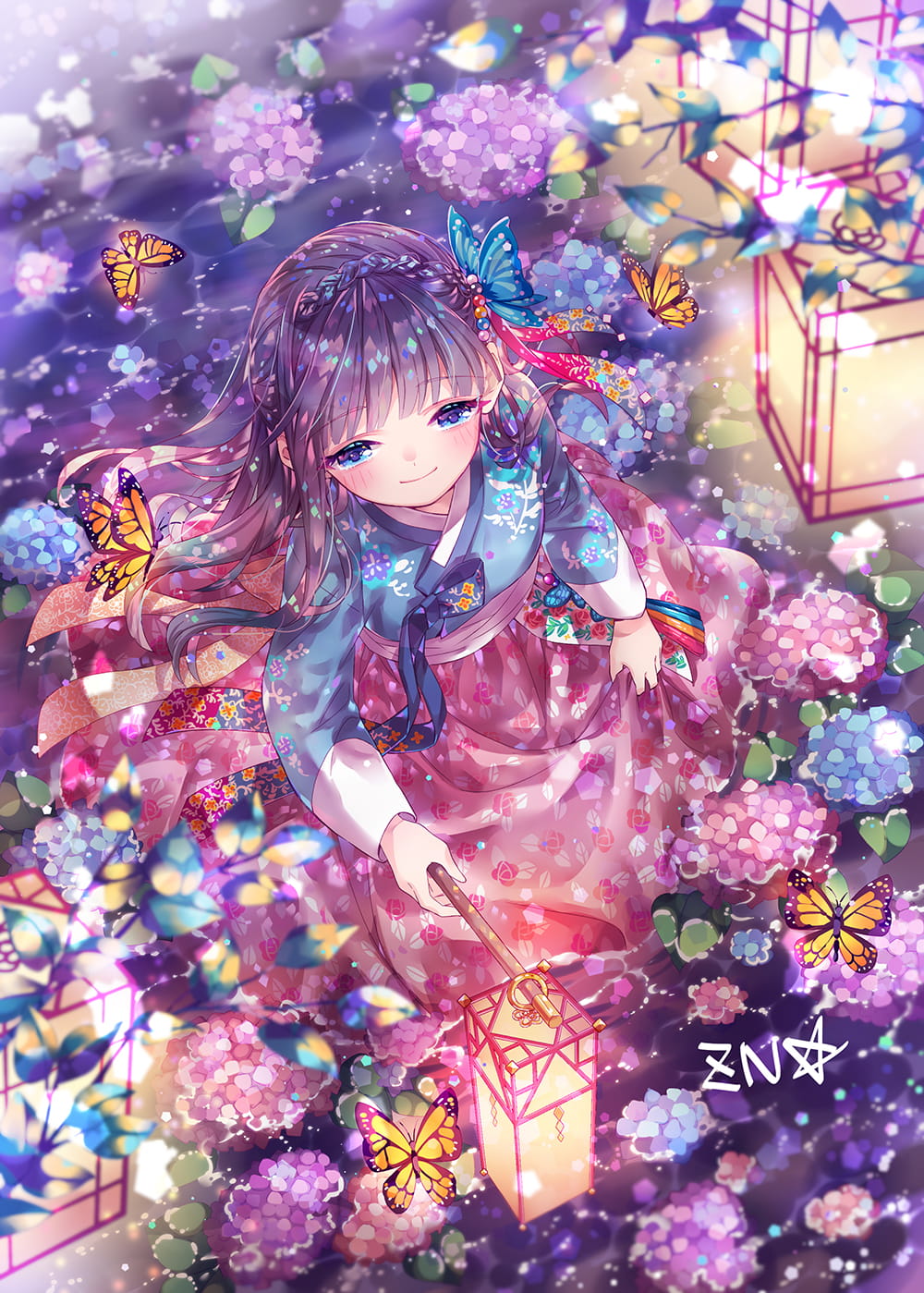 id=68214845,蝴蝶少女图片,动漫女生图片,动漫唯美壁纸