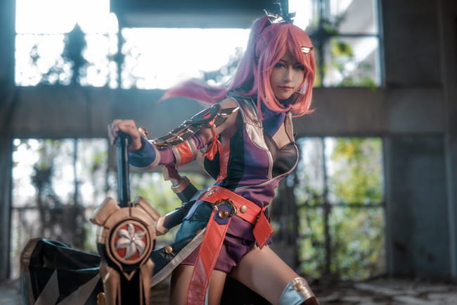 王者荣耀,花木兰cos,彦合光