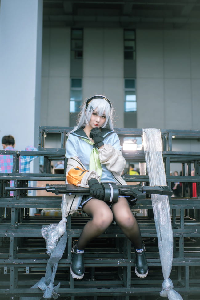 少女前线,黑丝御姐,cosplay
