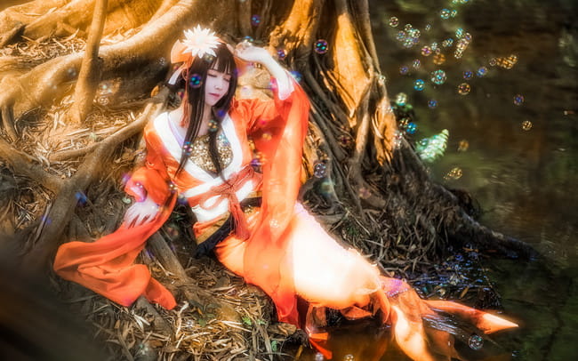 一念思悠悠,阴阳师,cosplay