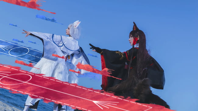 碧蓝航线,凰cos,鸾cos