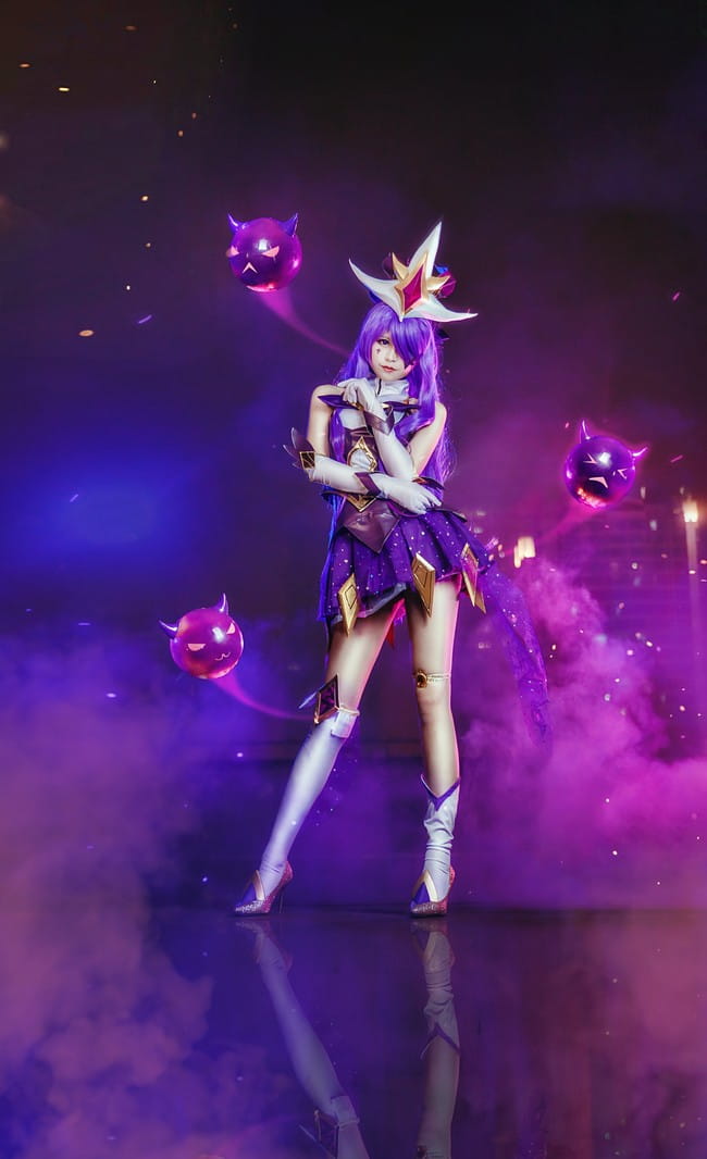 英雄联盟,暗黑元首辛德拉,cosplay