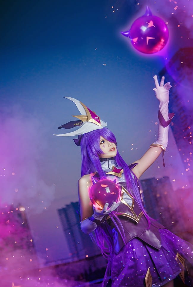 英雄联盟,暗黑元首辛德拉,cosplay