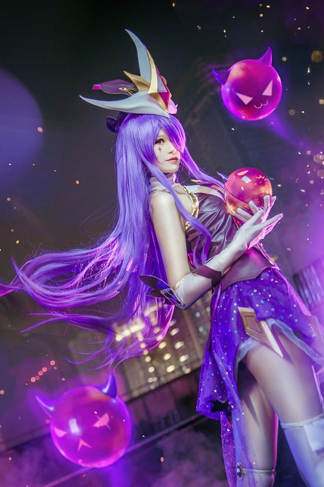 英雄联盟,暗黑元首辛德拉,cosplay