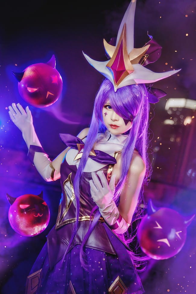 英雄联盟,暗黑元首辛德拉,cosplay