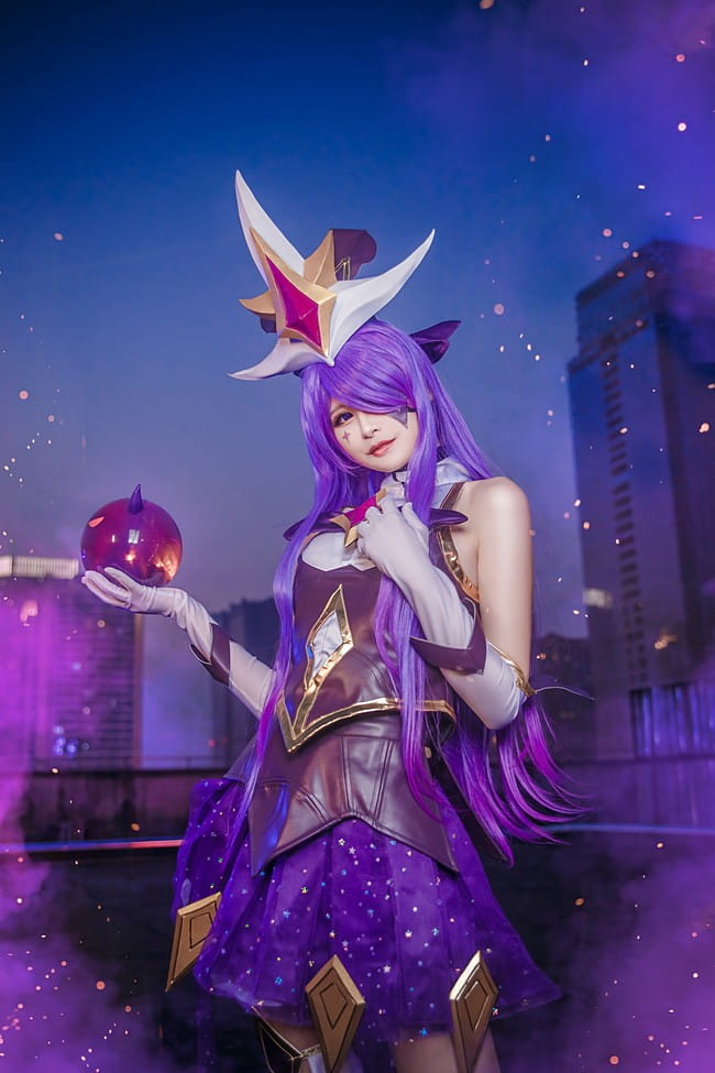 英雄联盟,暗黑元首辛德拉,cosplay