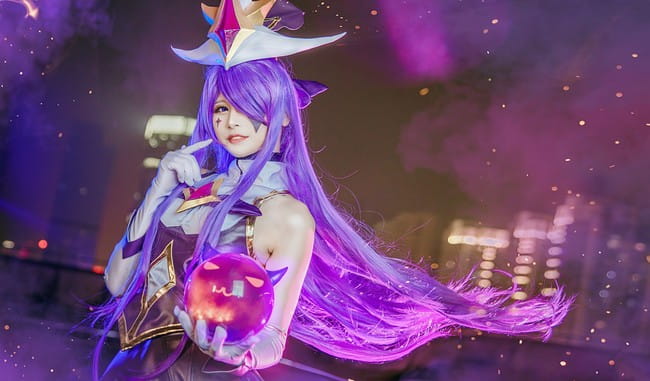 英雄联盟,暗黑元首辛德拉,cosplay