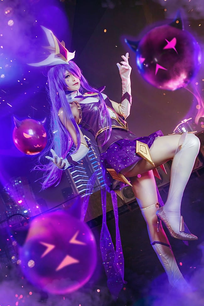 英雄联盟,暗黑元首辛德拉,cosplay