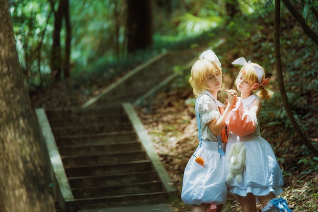 VOCALOID,镜音双子,cosplay 