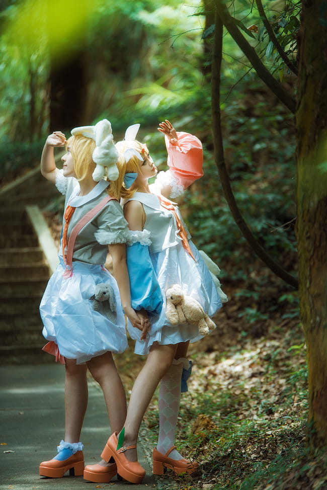 VOCALOID,镜音双子,cosplay 