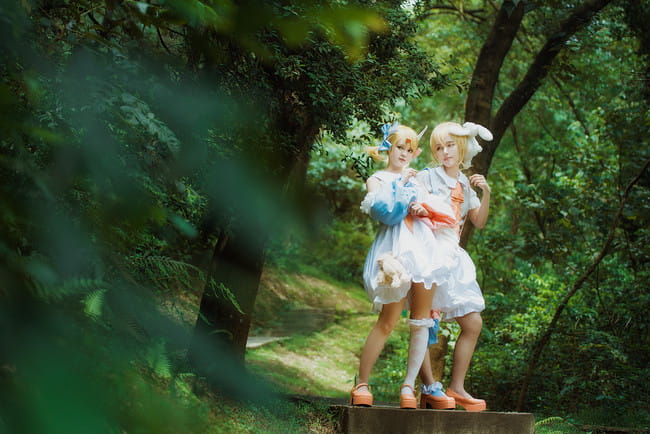 VOCALOID,镜音双子,cosplay 