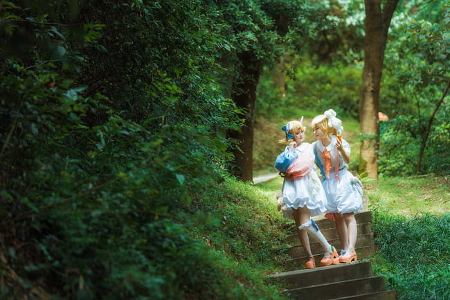 VOCALOID,镜音双子,cosplay 