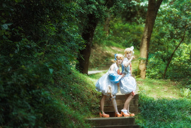 VOCALOID,镜音双子,cosplay 