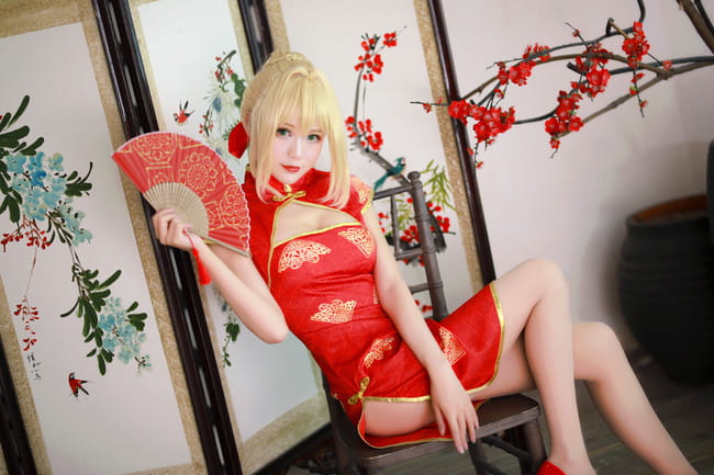 彩芸_Nebula,旗袍尼禄,Fate/Grand Order