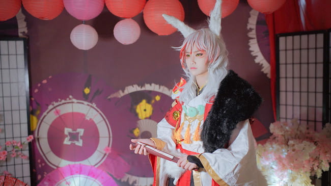 阴阳师手游,大天狗cos,狐妖cos