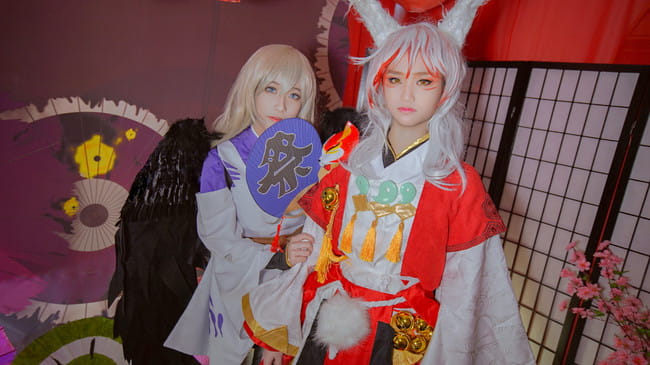 阴阳师手游,大天狗cos,狐妖cos