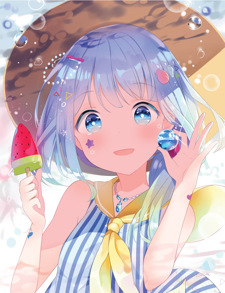 id=58355726,日本西瓜,吃西瓜少女,动漫女生图片