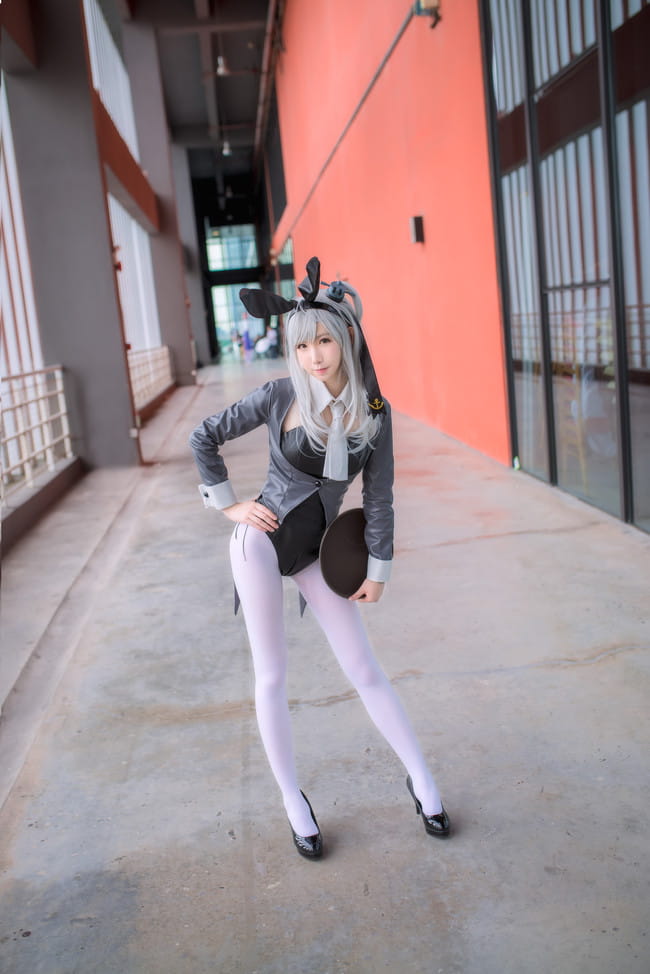 舰队Collection ,白丝,兔女郎,cosplay