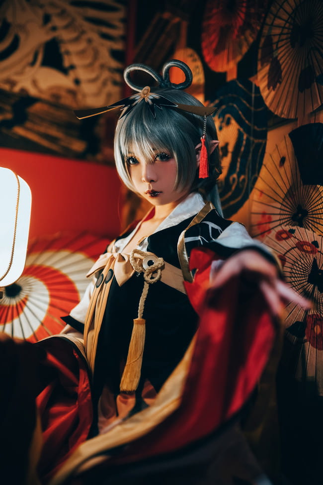 VOCALOID,洛天依cos,魂下糖君