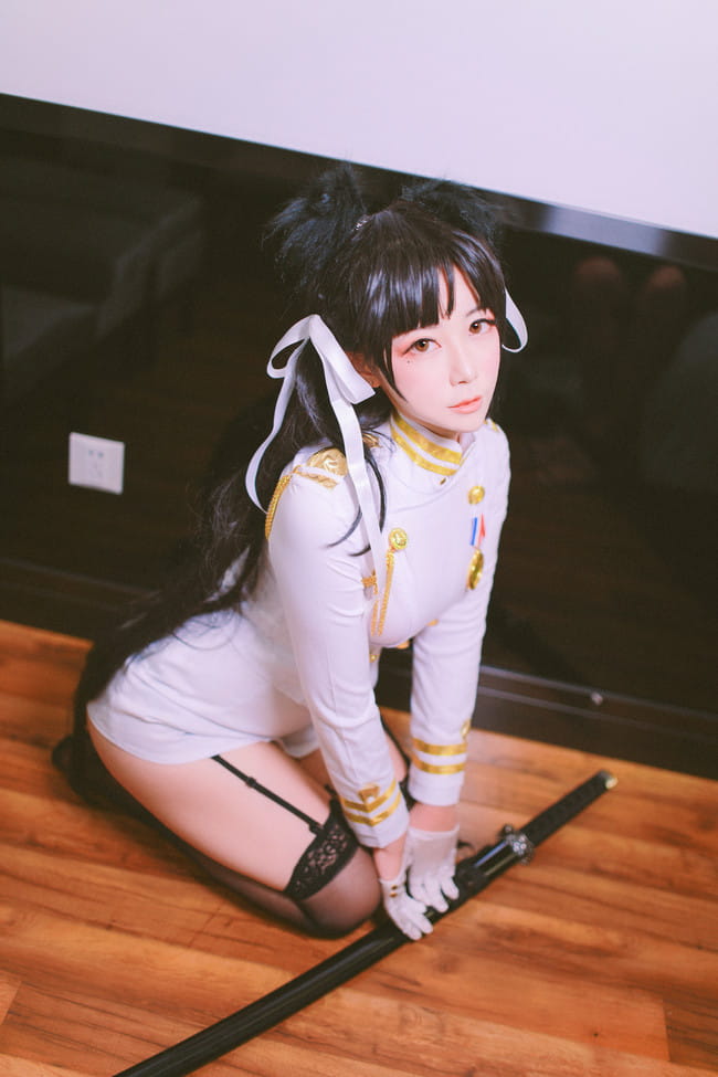 碧蓝航线cos,爱宕cos,_Yin_