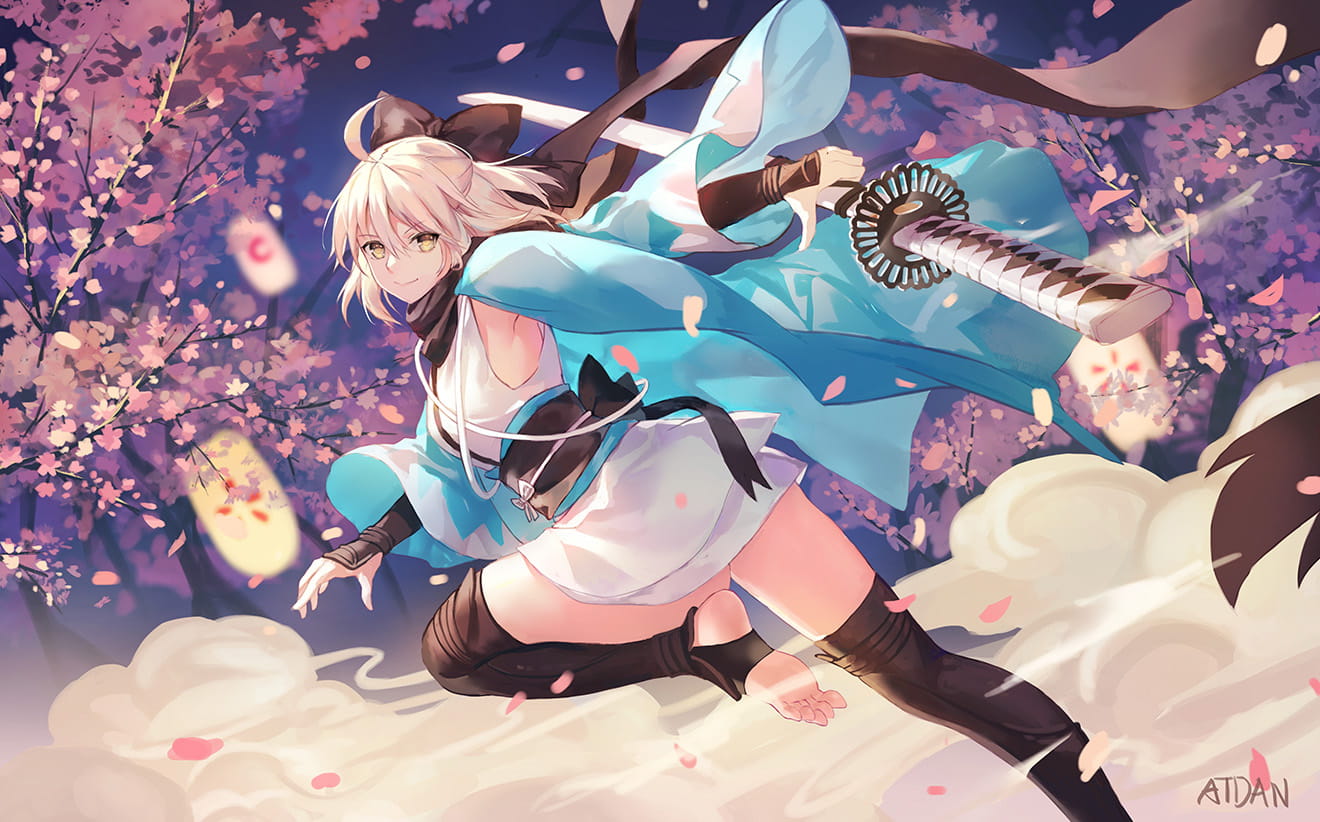 Fate/Grand Order,樱saber,冲田总司,